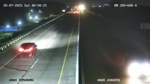 KM 284 +850 JALUR A