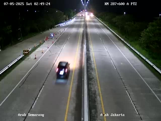 KM 287 +600 JALUR A